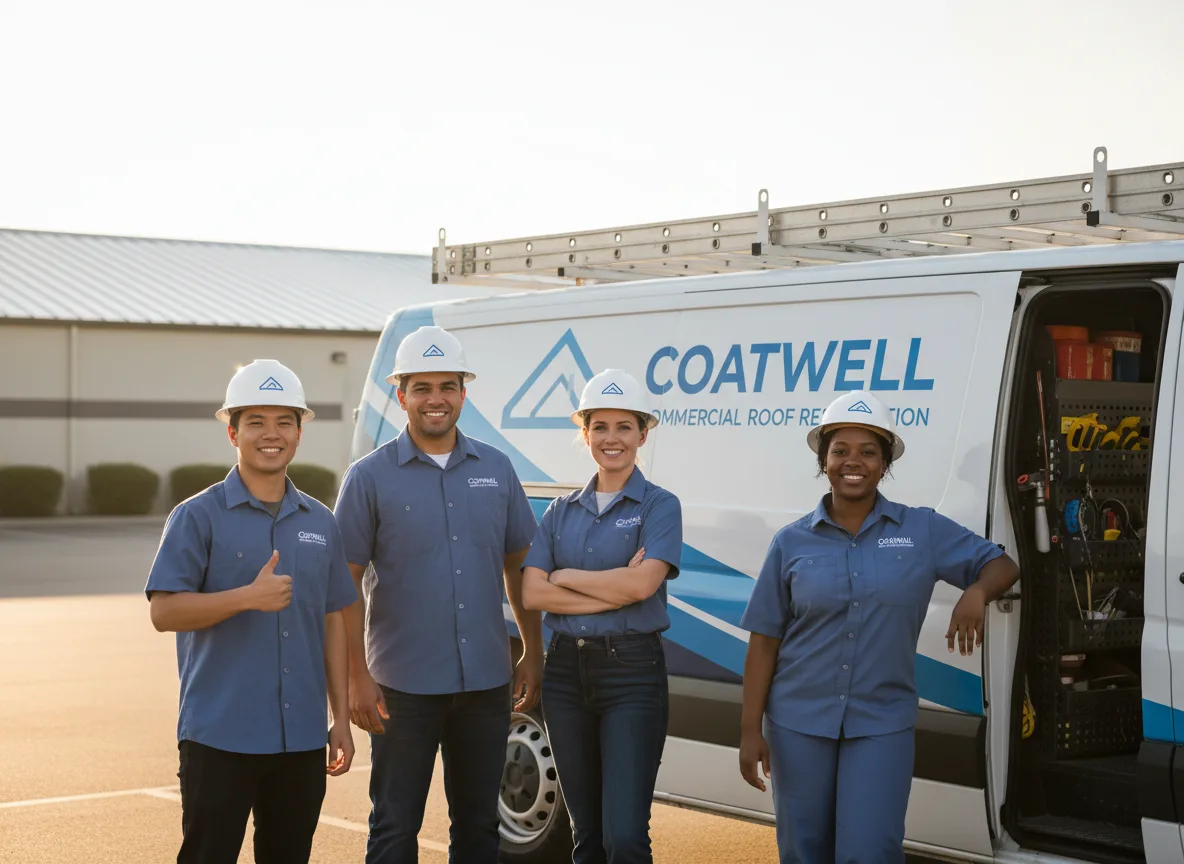 Commercial roof coating company in Coopersville, MI